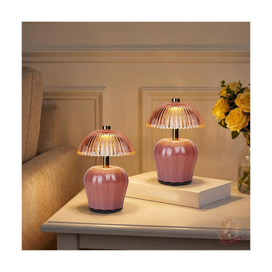 Rechargeable Table Lamp / Pink-2packs