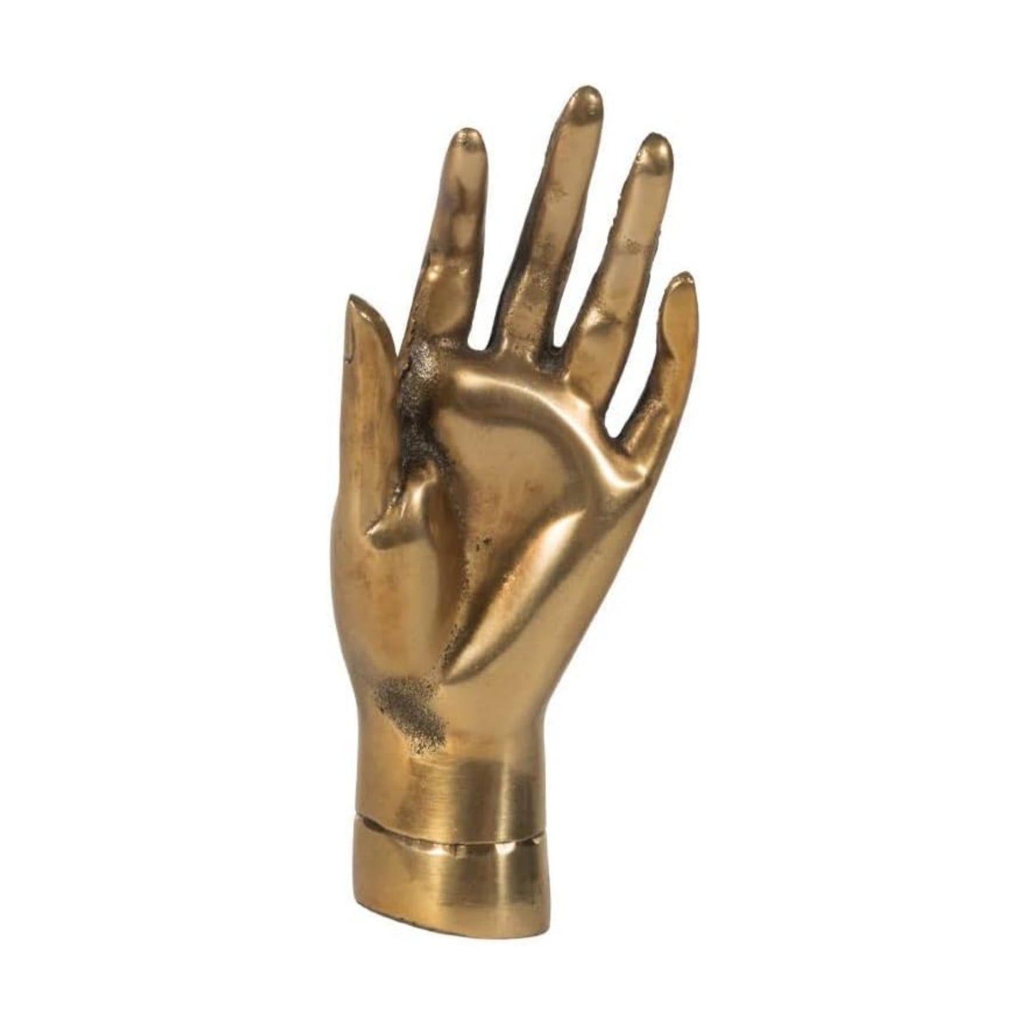 Decorative Brass Ring Holder Sculpture