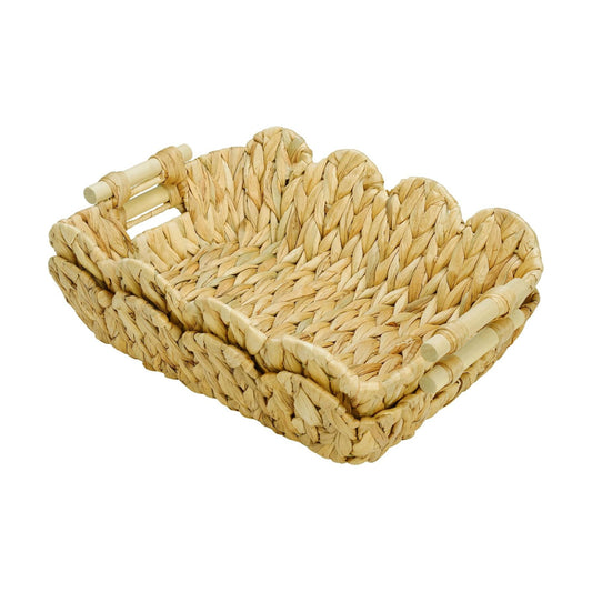 Hand-Woven Rattan Baskets / Oval / Natural / Set of 2