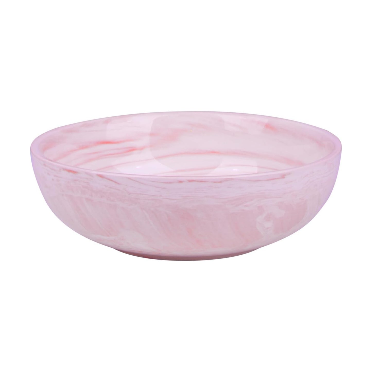 Modern Home Decor Centerpiece Key Bowl / 6.1 Inches / Pink