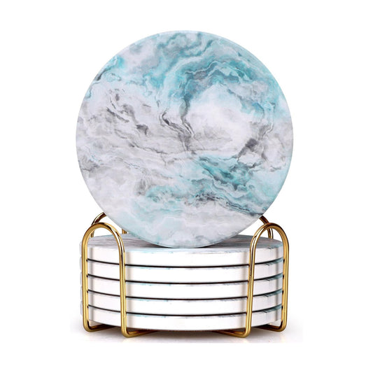 Holders / Coasters / Blue-02 / Set of 6