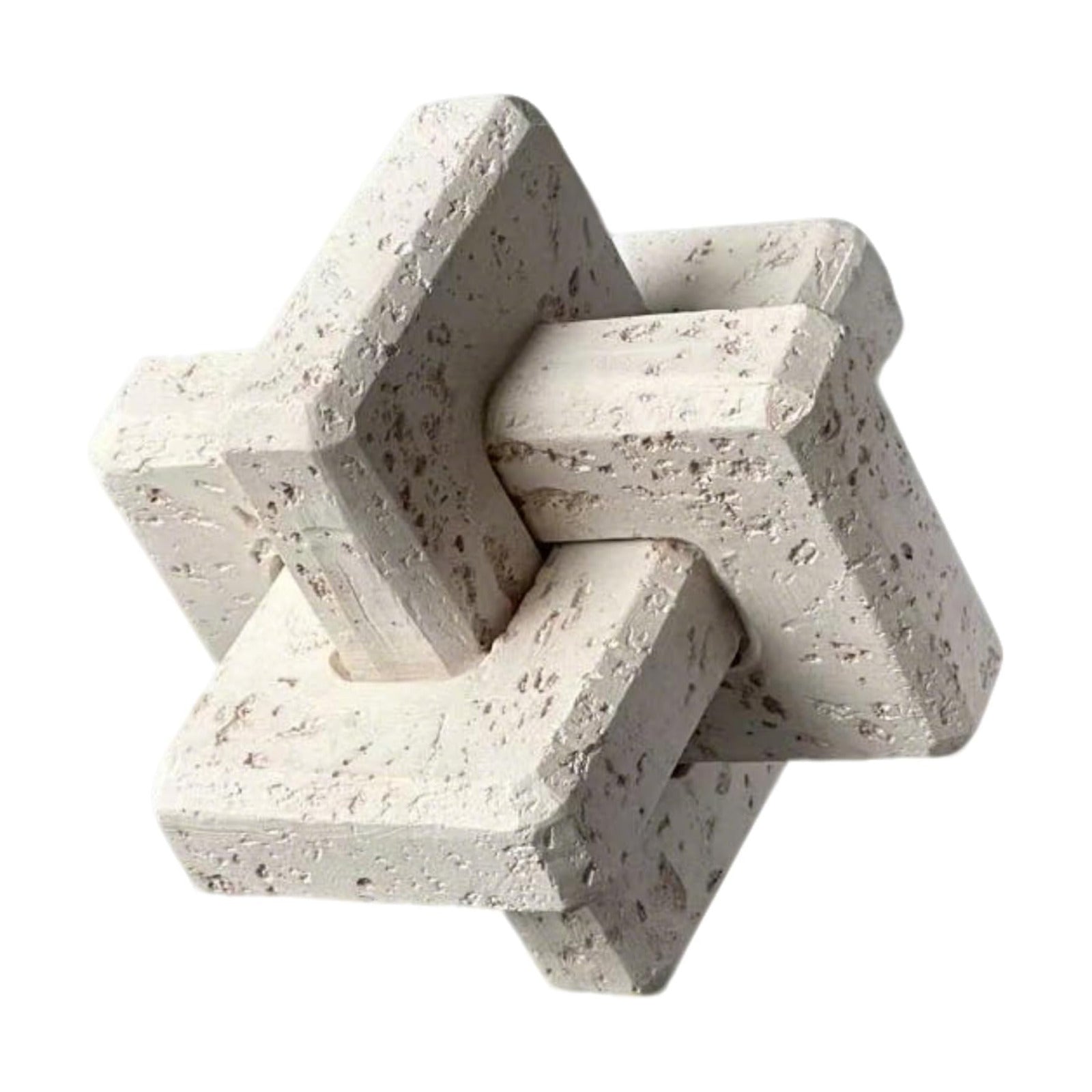 Knot Decor 3 Link / Beige 4.7 Inch