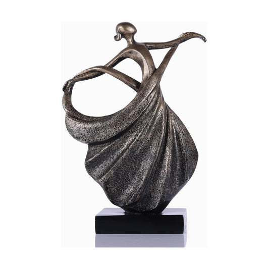 Modern Abstract Dancer Statue / Bronze
