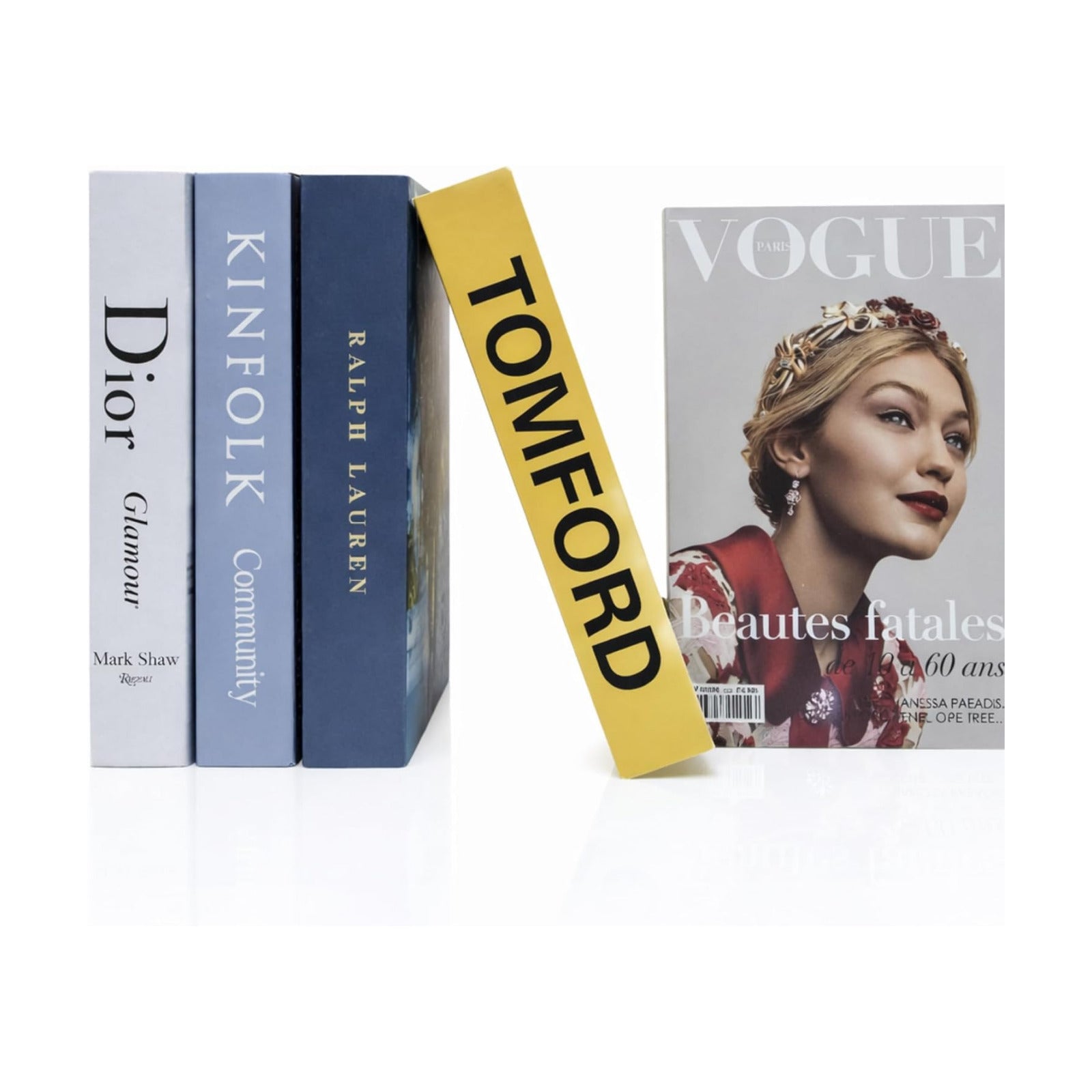 Decorative Faux Books / Iconic Edition / Set of 5