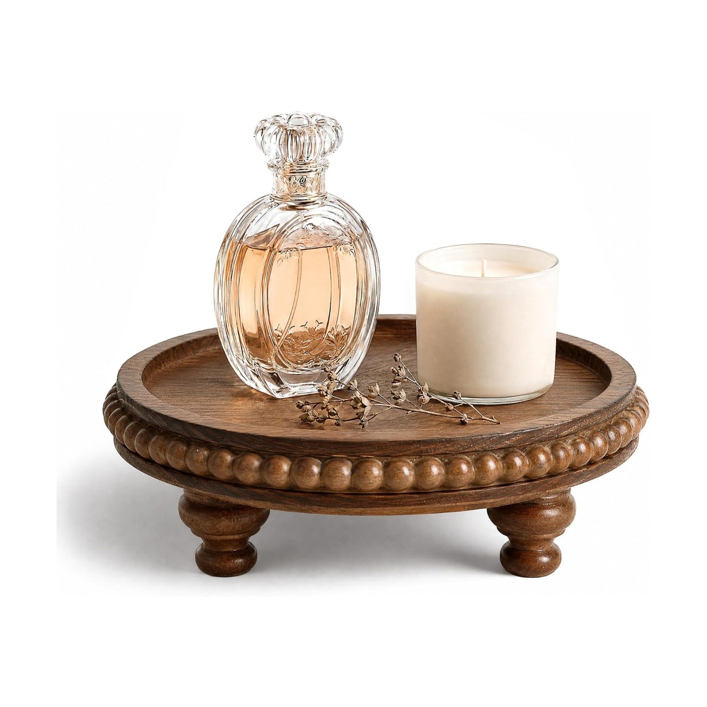 Bathroom Tray- Farmhouse / Vintage Brown
