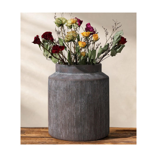 in Ceramic Vases for Centerpieces Rustic Vase Home Decor Vintage Farmhouse Decorative / 7 Inch