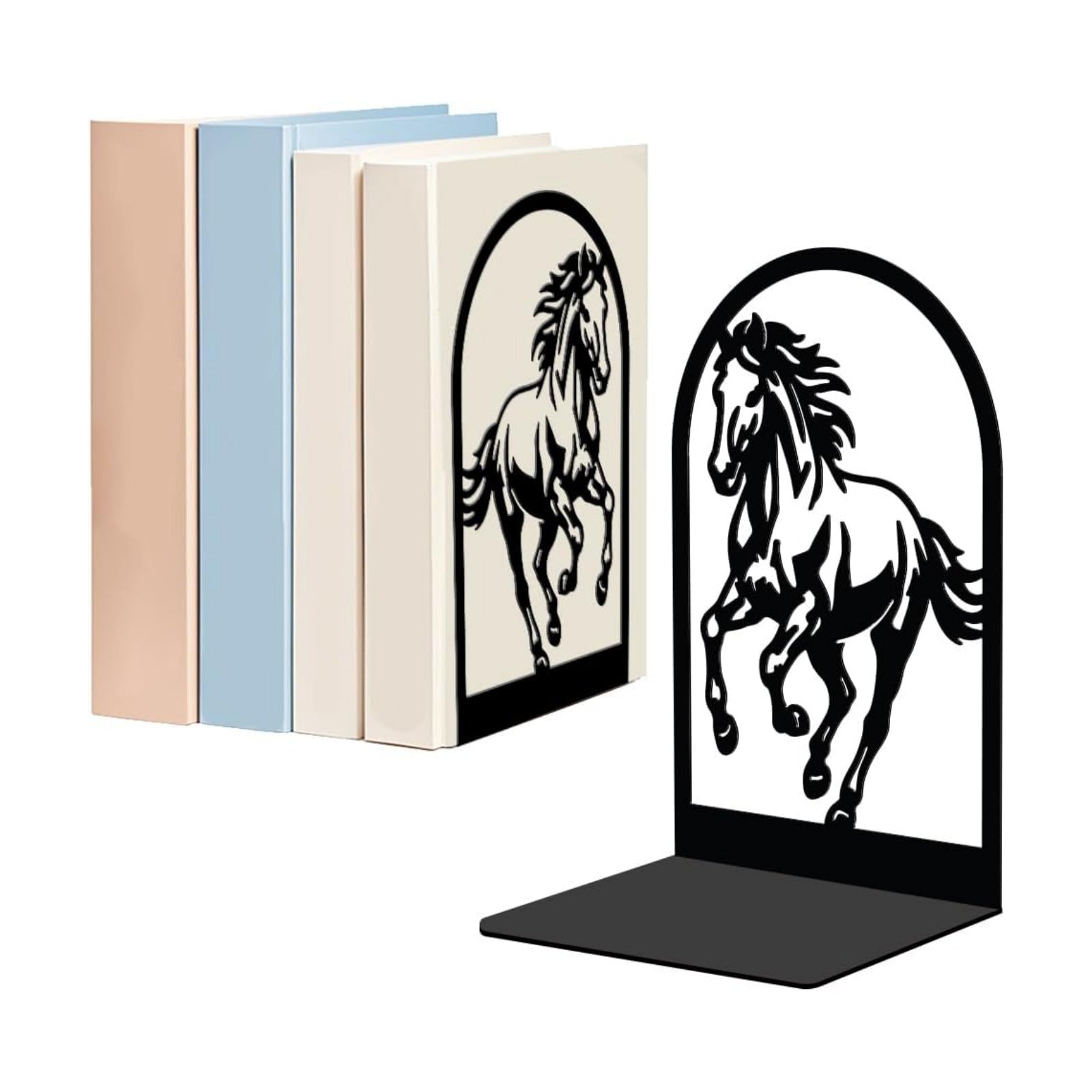 Modern Bookend Stopper / Galloping Horse