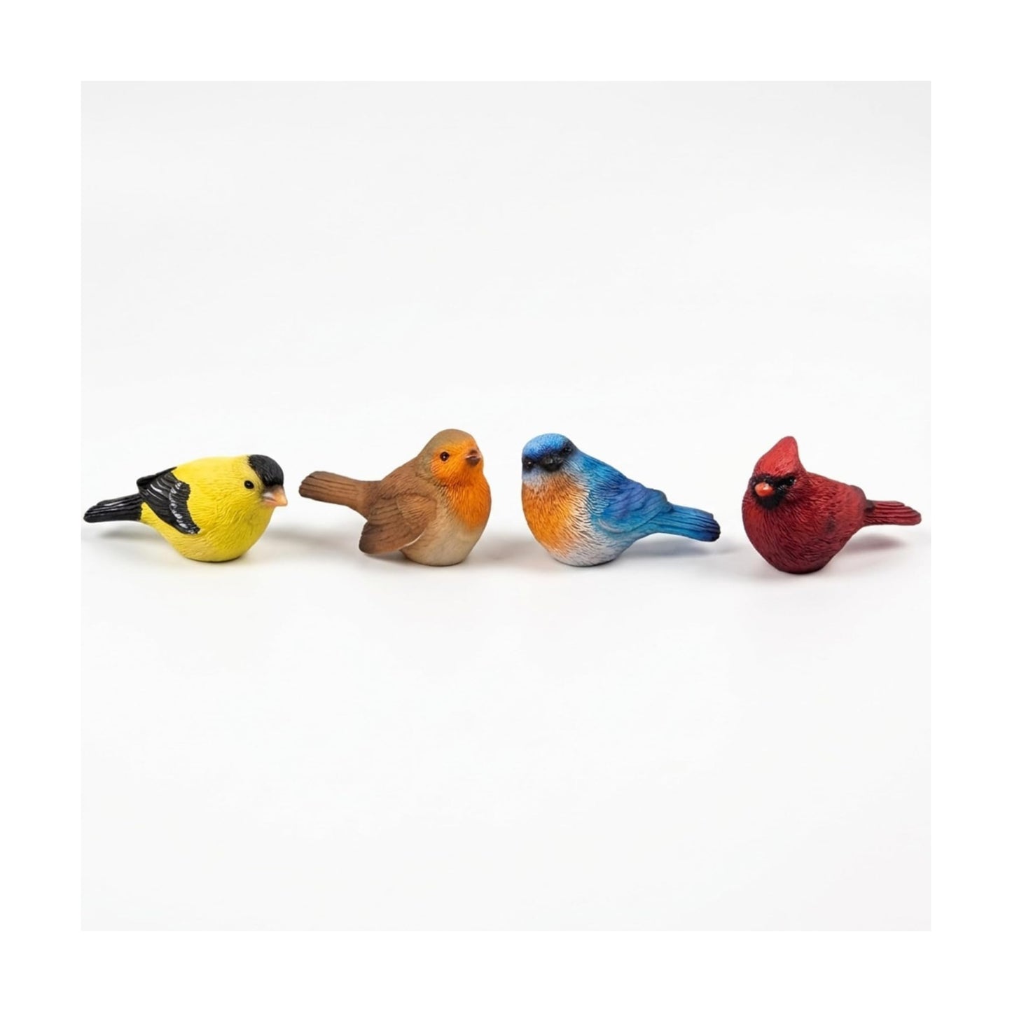 Mini Songbird Figurines / Set of 4