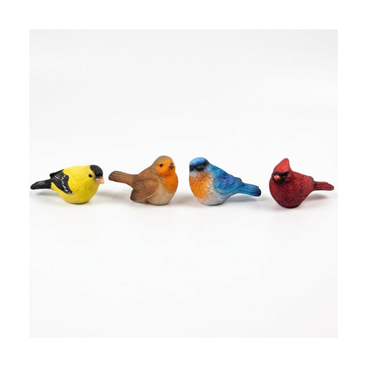 Mini Songbird Figurines / Set of 4