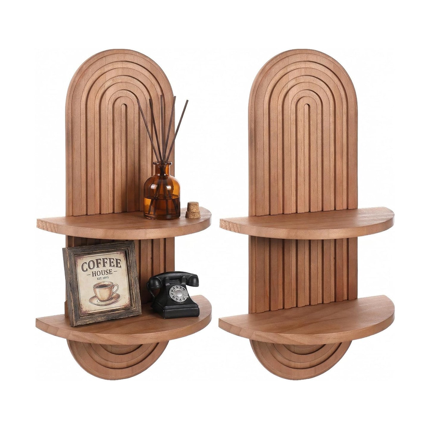 Boho Floating Shelves / Set of 2