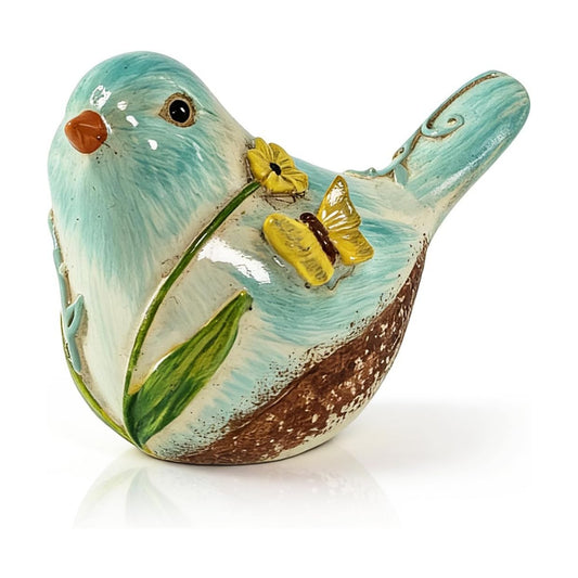 Hand-Painted Statue / Blue