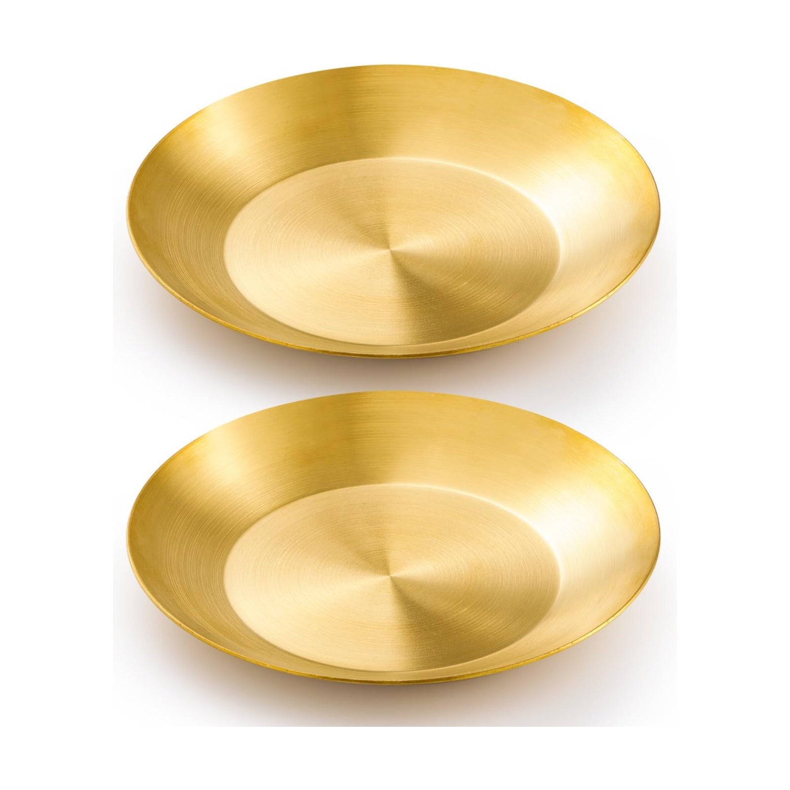 Metal Bowls. Use as Candy Dish / Gold / 5.4 Inch / Set of 2