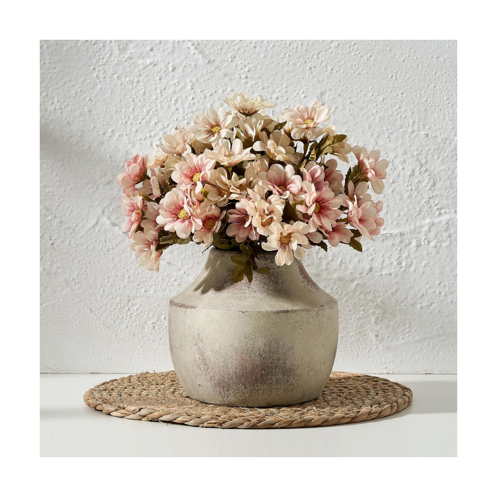 Pottery Farmhouse Rustic Vase / 106-terra / 5.39 Inch