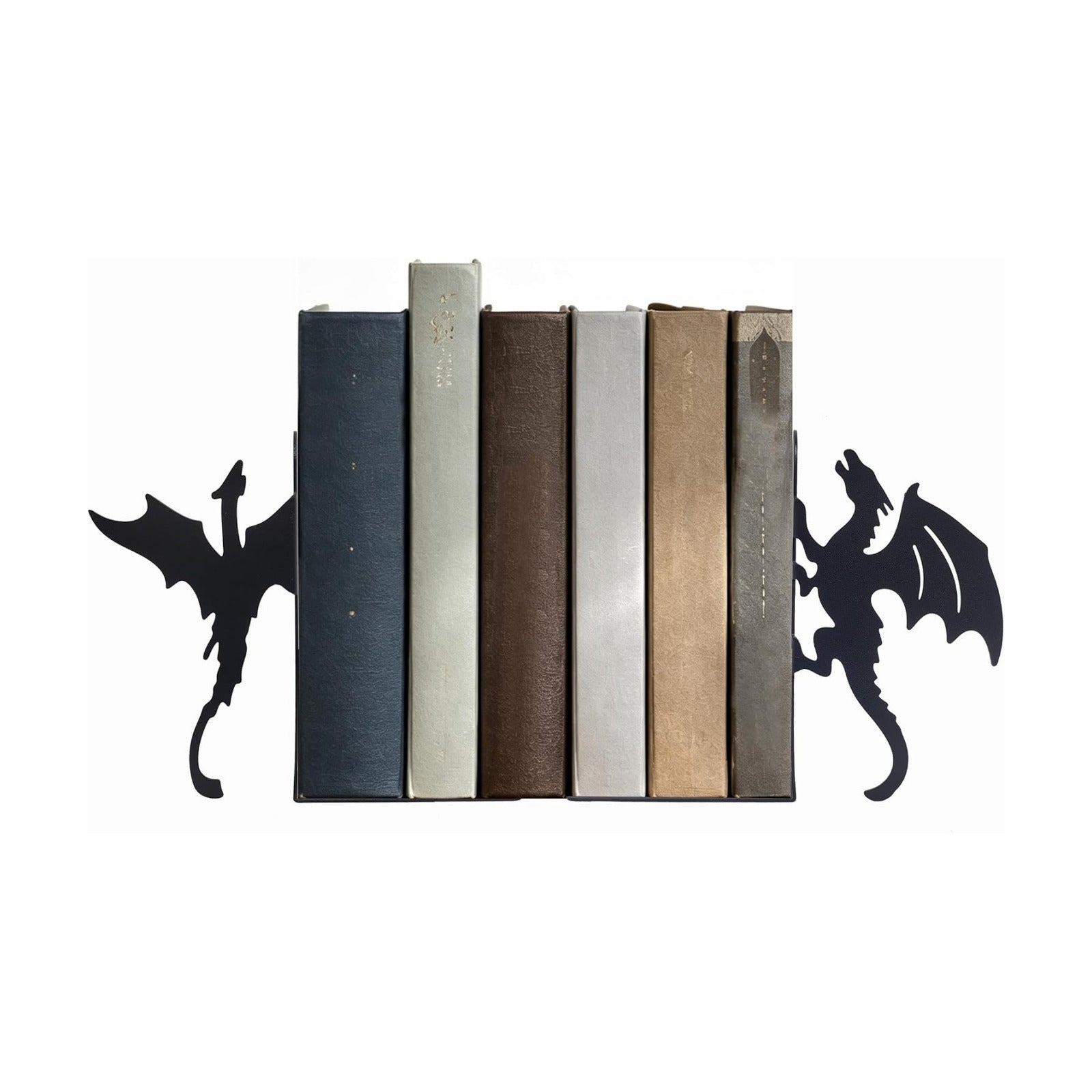 Dragon Metal Bookends Decorative Book Ends / Set of 2