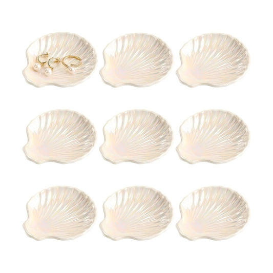 in Small Irregular Trinket Tray / 4.3 x 3.9 x 0.9 / Set of 9