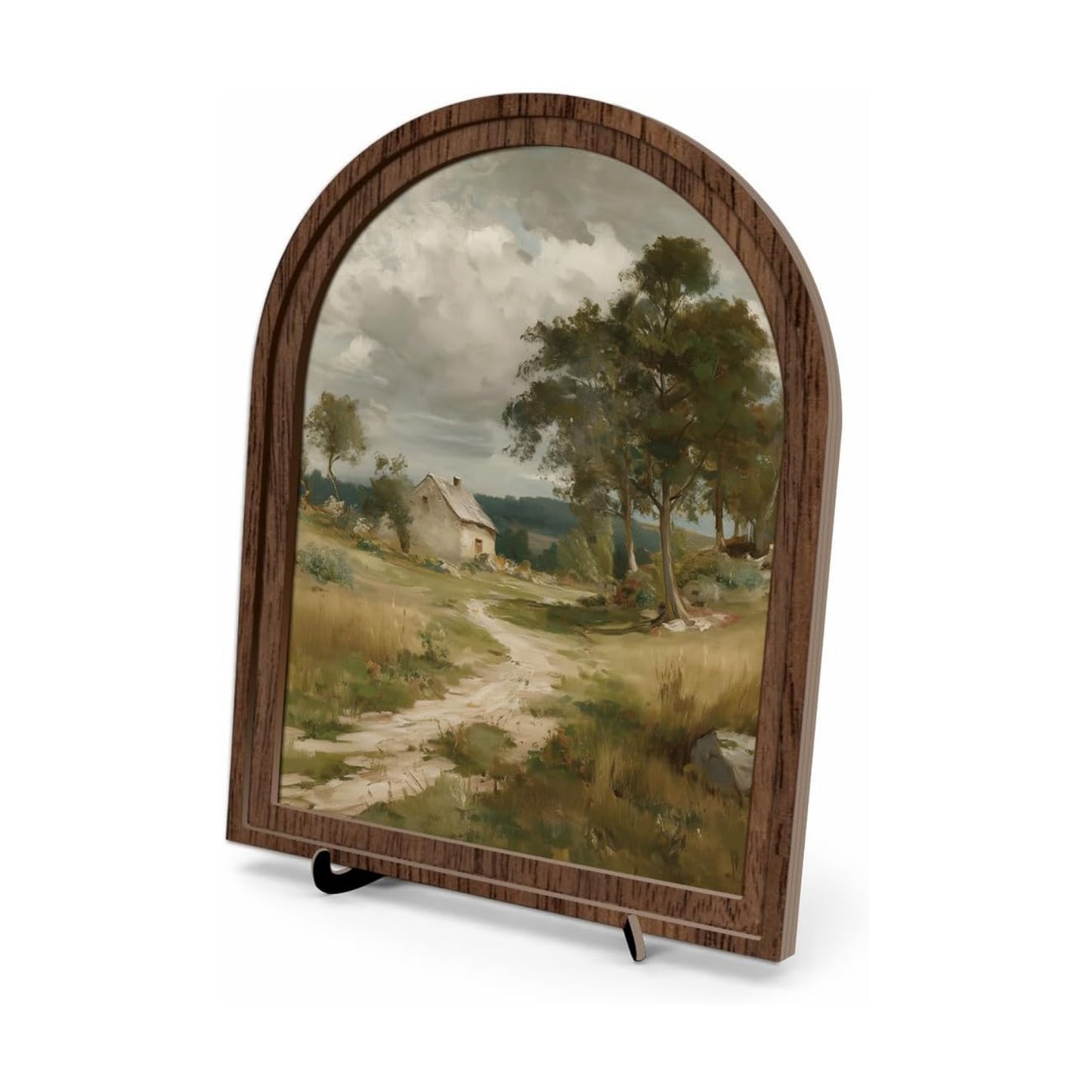 Arched Wooden Frame Farmhouse Artwork / Color_name02