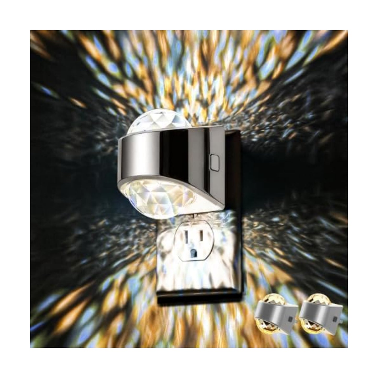 Briignite Night Light Plug into Wall, Color Changing Night Light for Kids