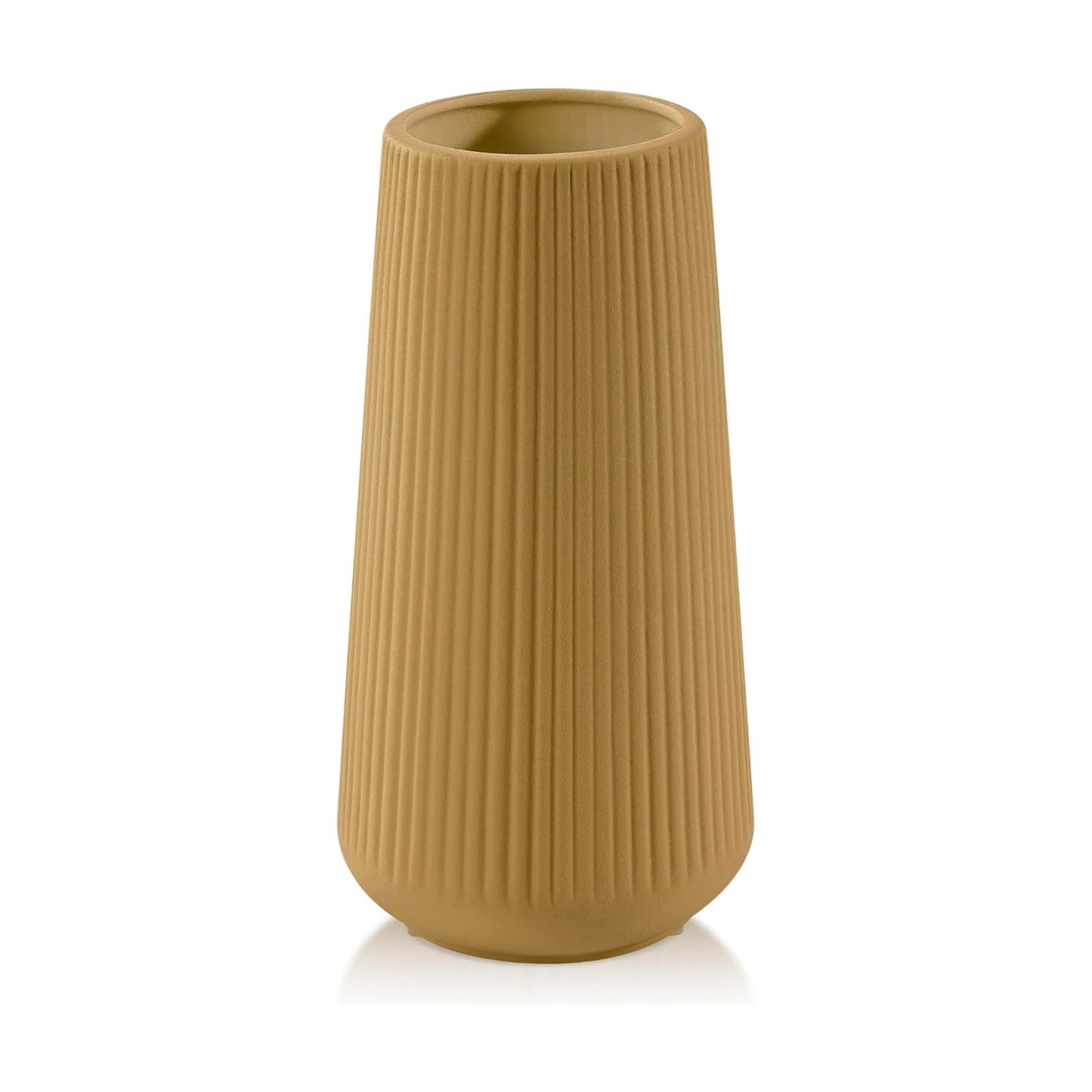 Ceramic Vase / Small Flower Vase for Pampas Grass / Milk Coffee