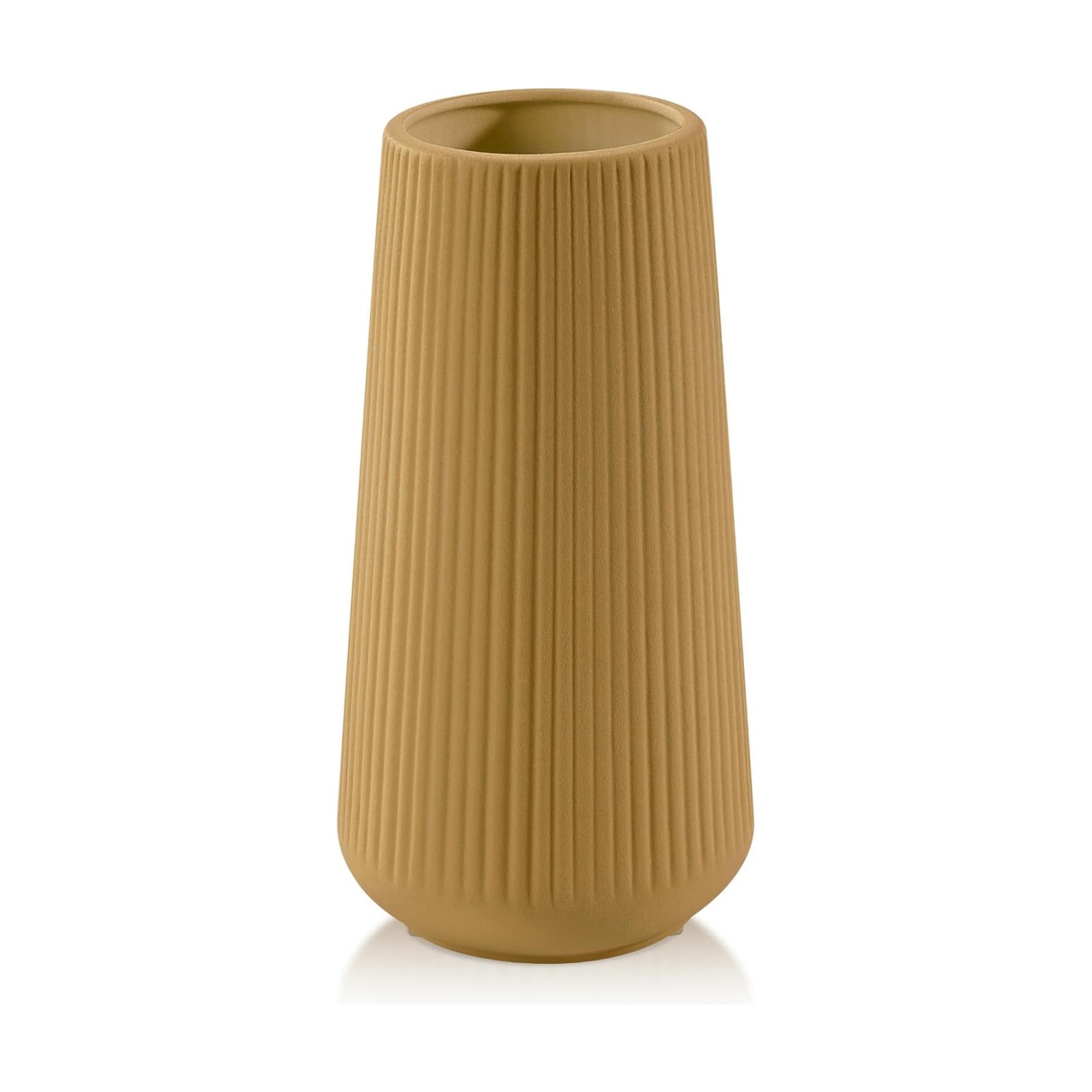 Ceramic Vase / Small Flower Vase for Pampas Grass / Milk Coffee