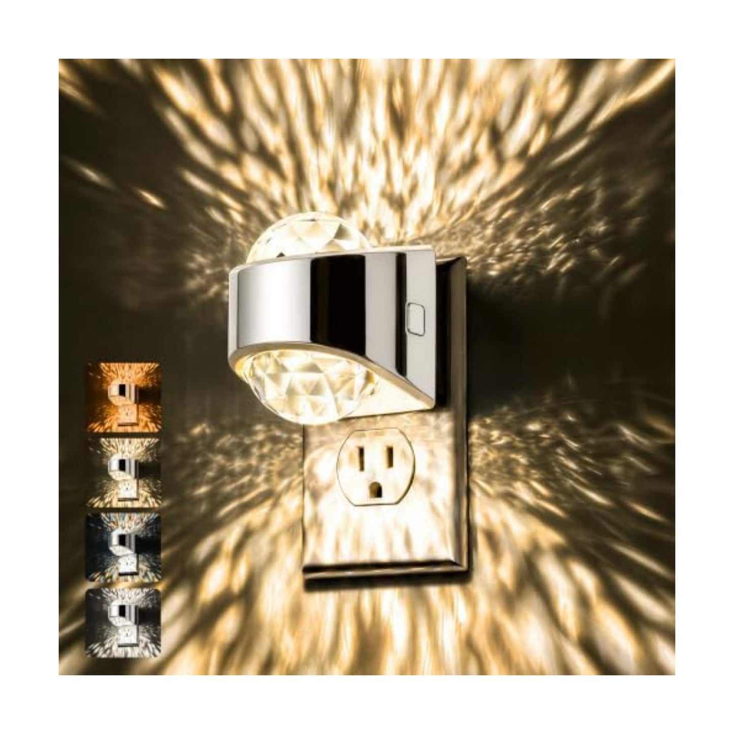 Briignite Night Light Plug into Wall, Color Changing Night Light for Kids