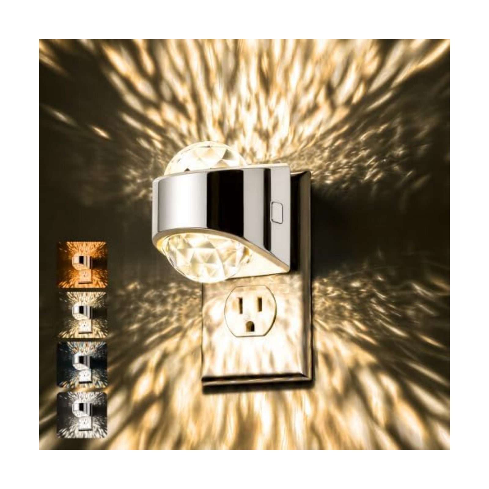Briignite Night Light Plug into Wall, Color Changing Night Light for Kids