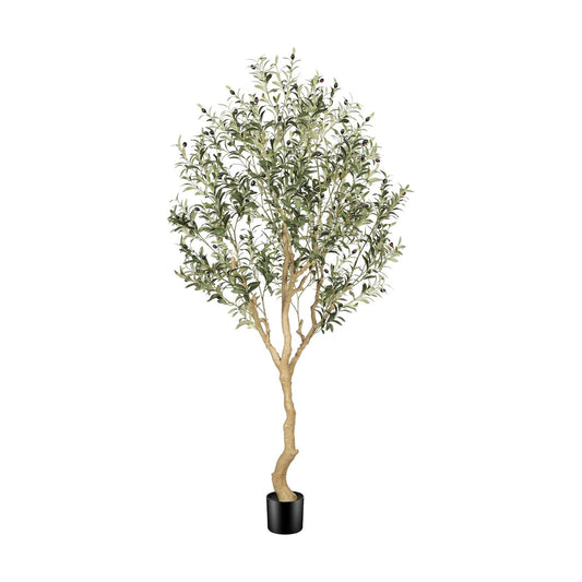 Faux Olive Tree / 7ft / Natural / 7 Inch