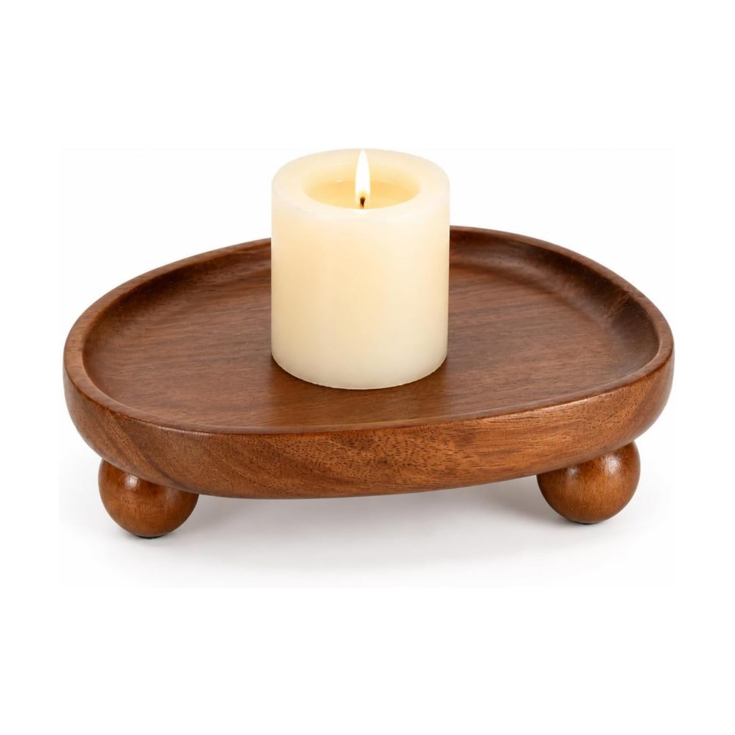 Wooden Candle Holder / Candle Tray