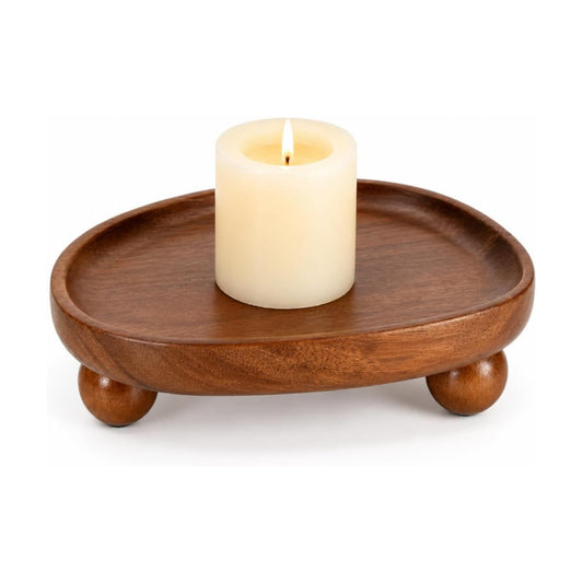 Wooden Candle Holder / Candle Tray