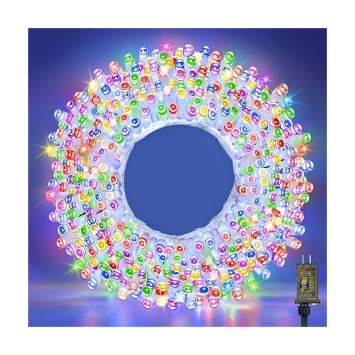 LED Fairy Lights, Connectable Clear Wire String Lights with Timer