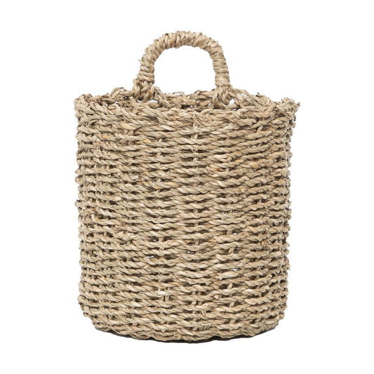 Seagrass Hanging front door decor Wall Basket