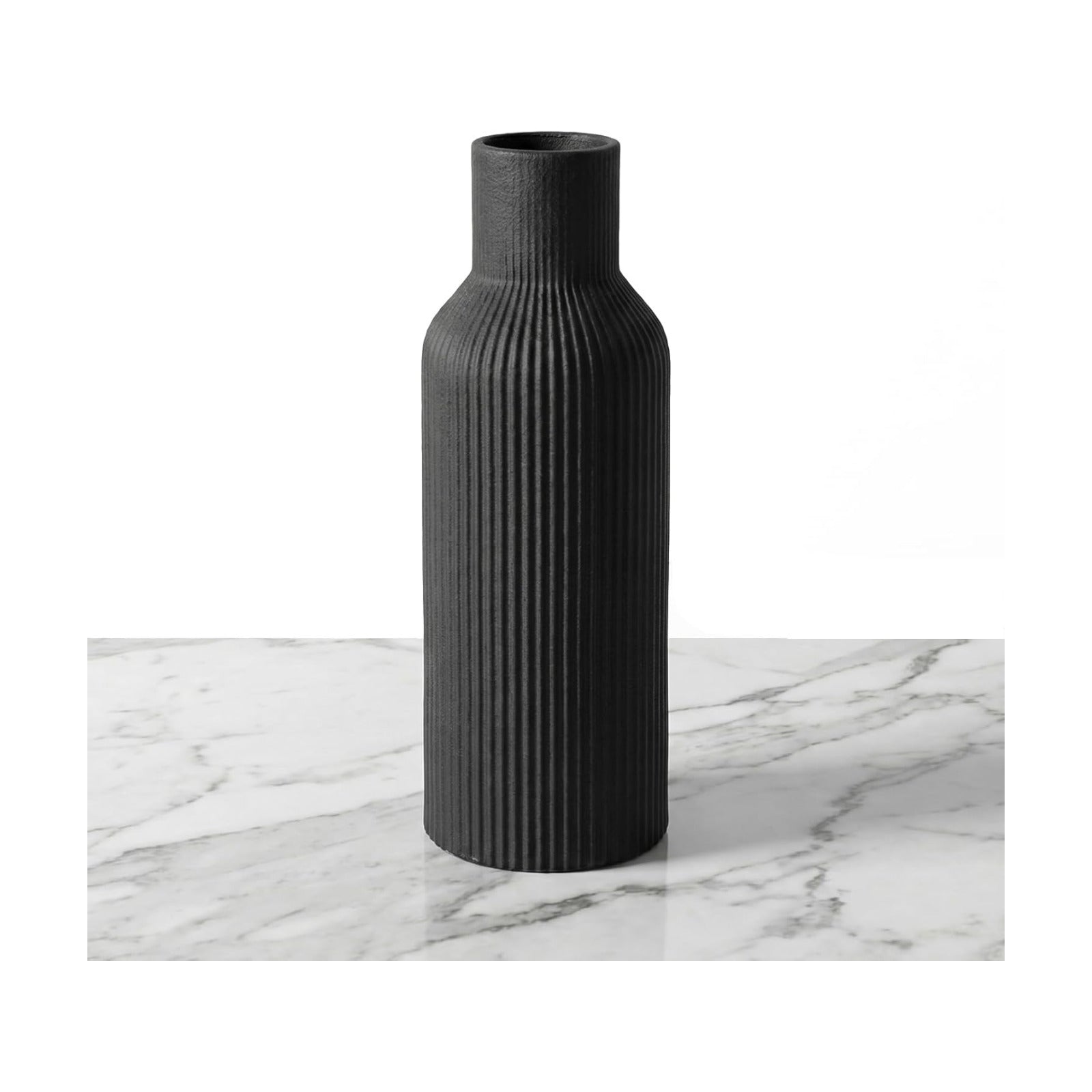 Tall Ceramic Vase / 1-piece-set / Large Black