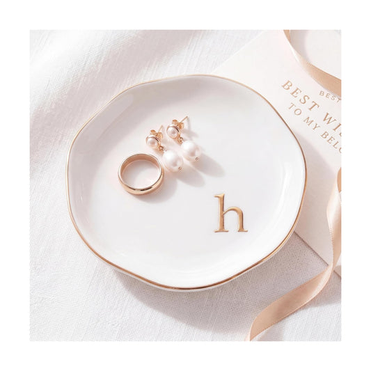 Ceramic Jewelry Tray / H / White