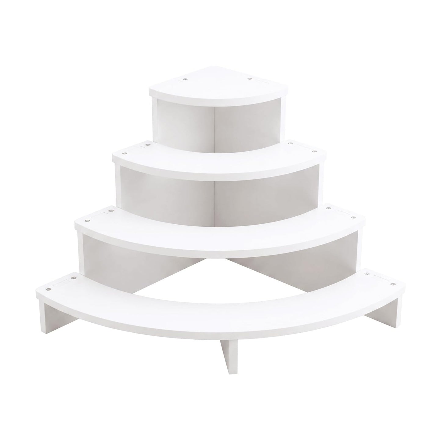 Tier Corner Shelf Display Riser for Figurines / Set of 2
