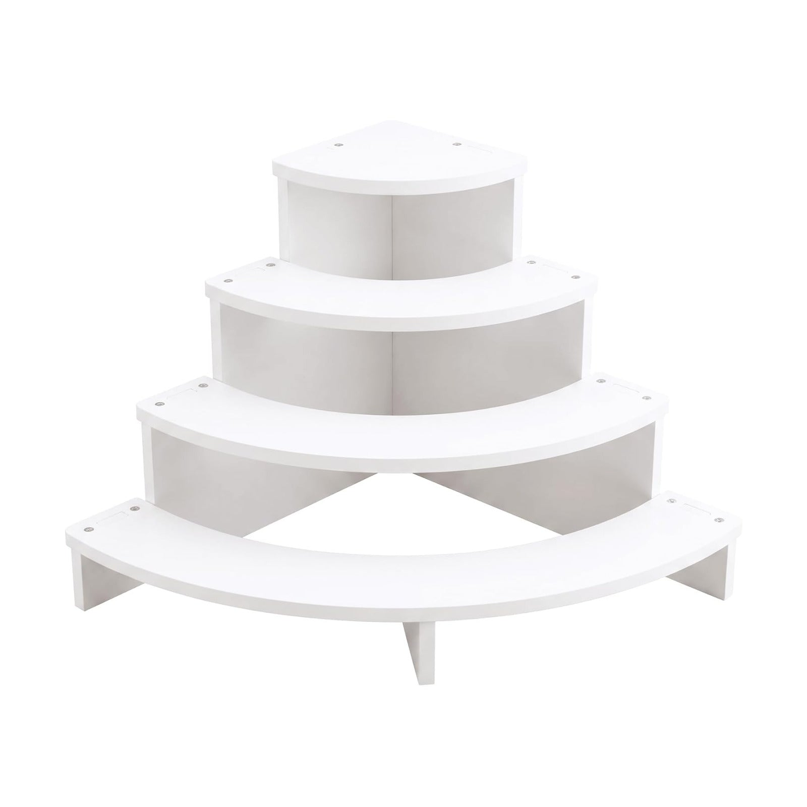 Tier Corner Shelf Display Riser for Figurines / Set of 2