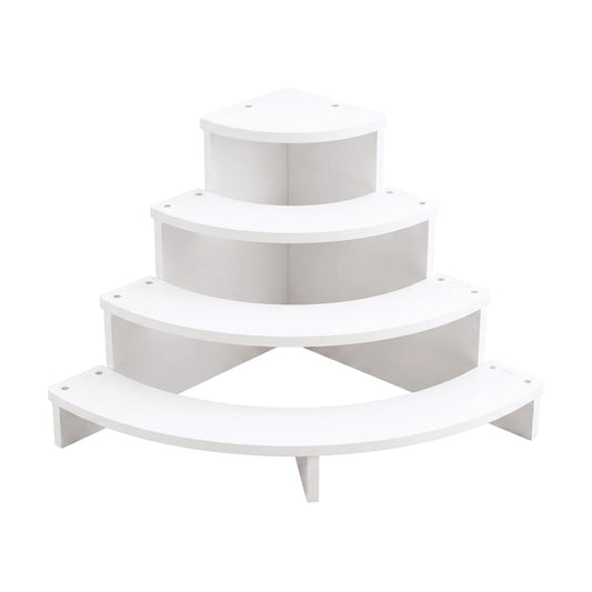 Tier Corner Shelf Display Riser for Figurines / Set of 2