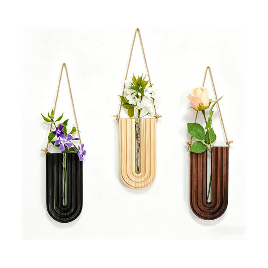 Wood Wall Planter / Set of 3