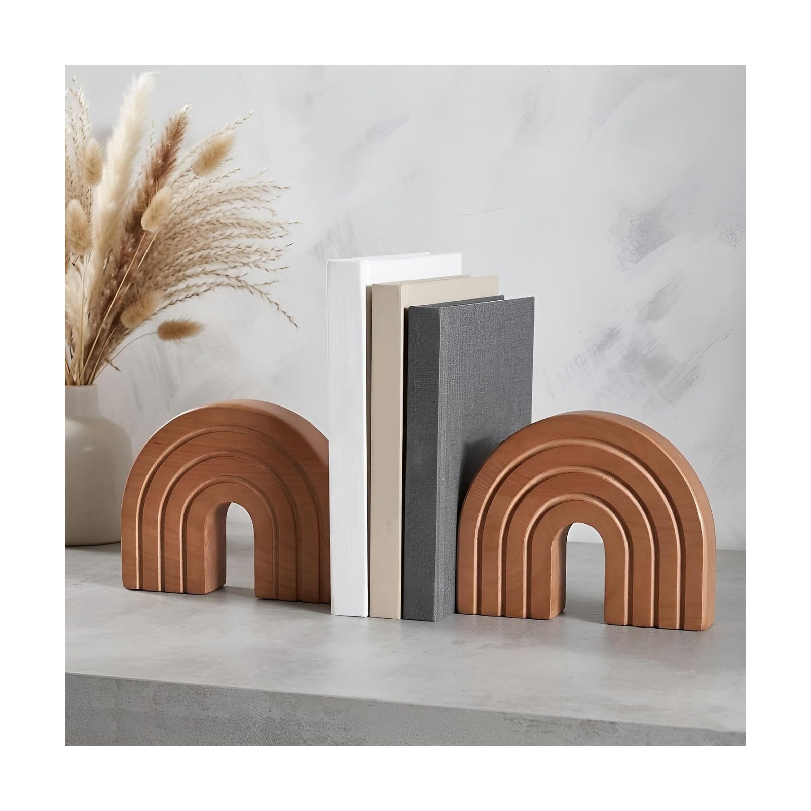 Boho Decor Book Ends / Set of 2