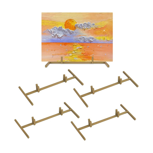Metal Display Stand / Gold / Set of 5