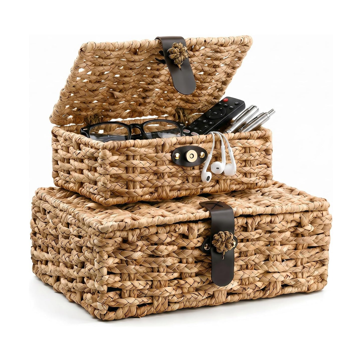 2-Piece Woven Storage Boxes