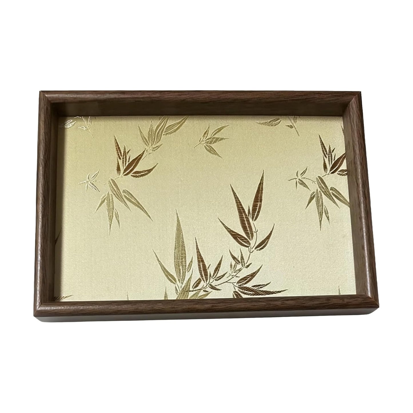 Wooden Catchall Tray for Dresser / Gold