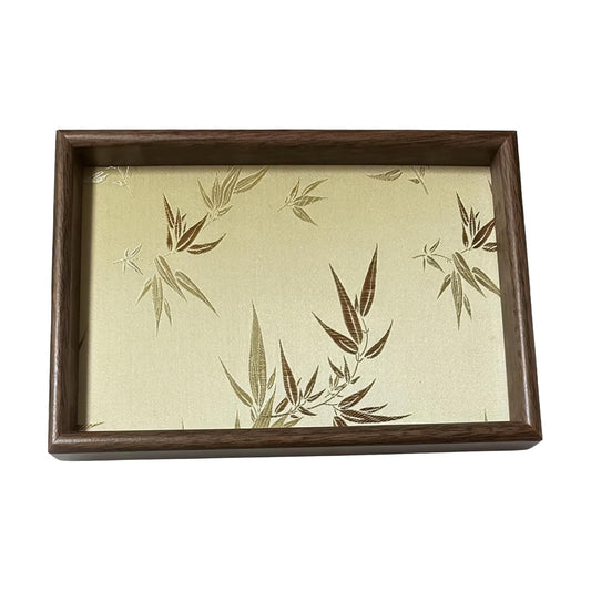 Wooden Catchall Tray for Dresser / Gold