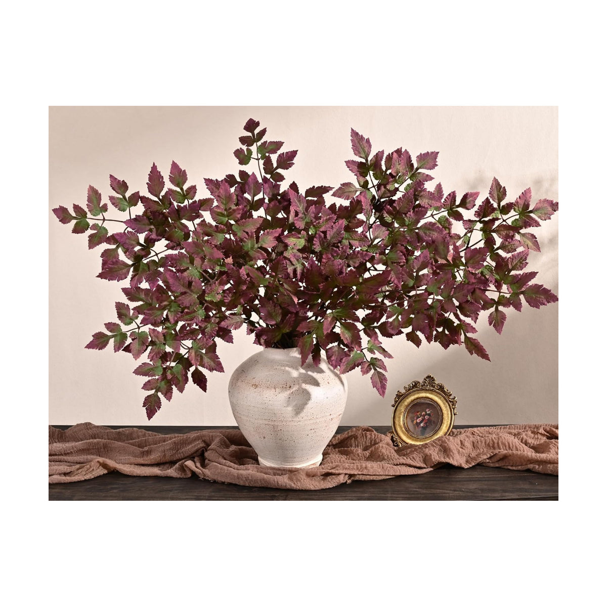 Waipfaru 36" Fall Stems for Vases, Fall Floral Stems (3pcs)