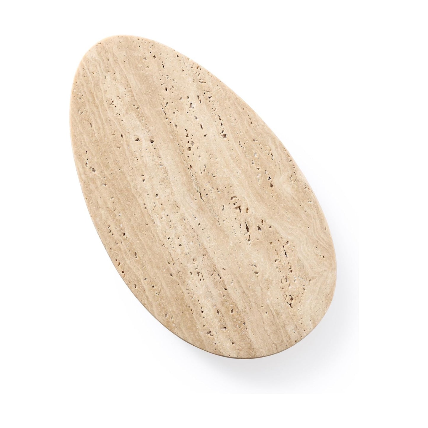 Modern Decorative Stone Tray / 12 x 6.7 x 1.2 / Natural