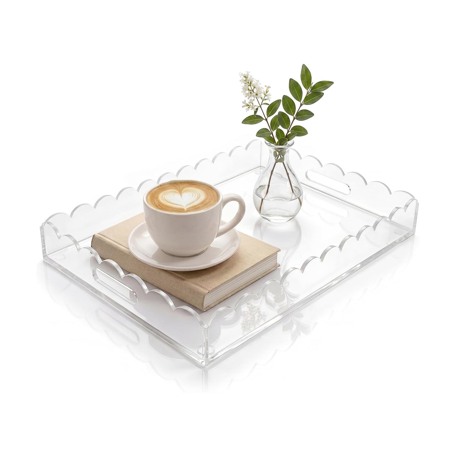 Acrylic Serving Tray / Clear / 15 x 10