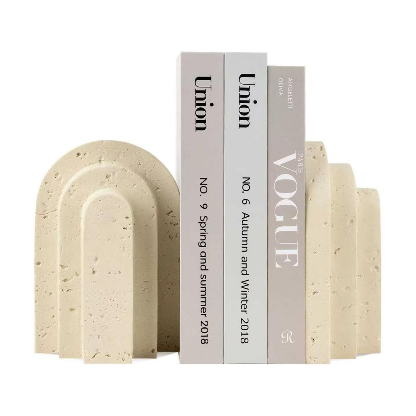 Modern Layered Arch Book Ends