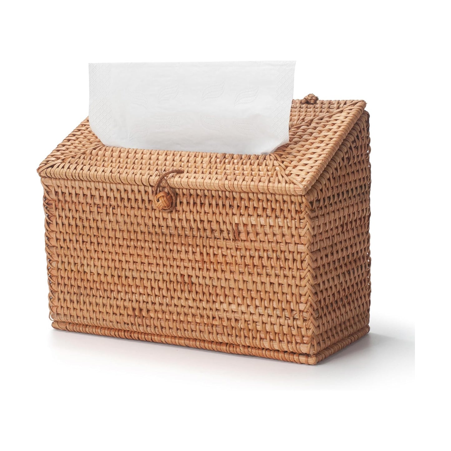 Wicker Paper Towel Holder / Natural