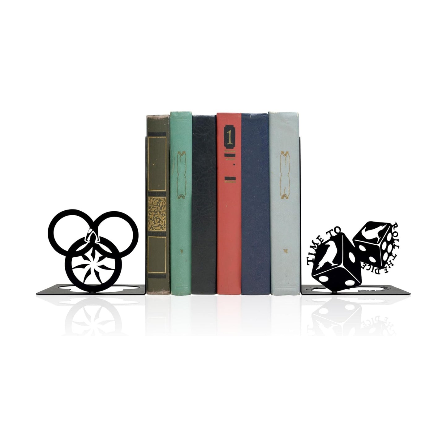 Metal Decorative Book Ends