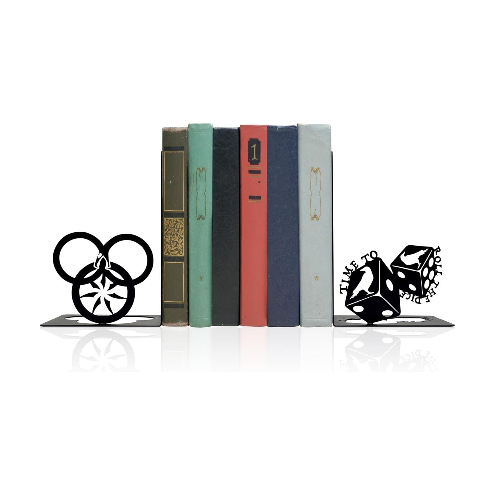 Metal Decorative Book Ends