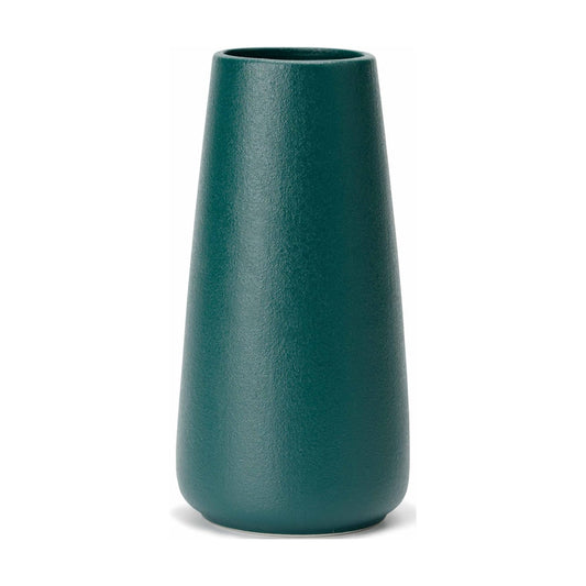 8" Ceramic Flower Vase / Green / Big