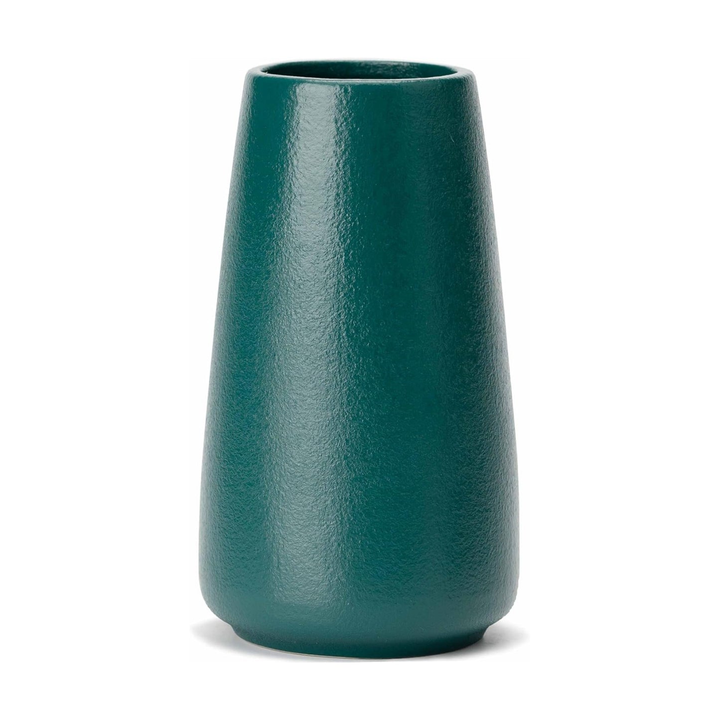 6" Ceramic Flower Vase / Green / Small